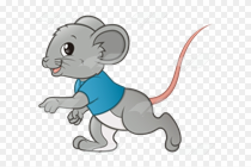 Mouse Clipart Boy - Cartoon #1260491