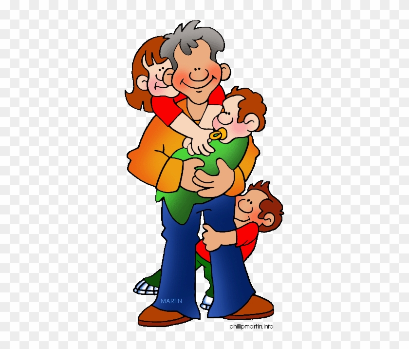 Grandmother And Grandfather Clipart - Father's Day Clip Art #1260602