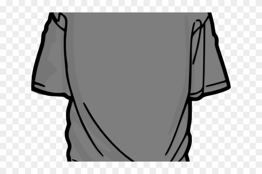 Grey Clipart Jersey - T Shirt Clipart #1260605