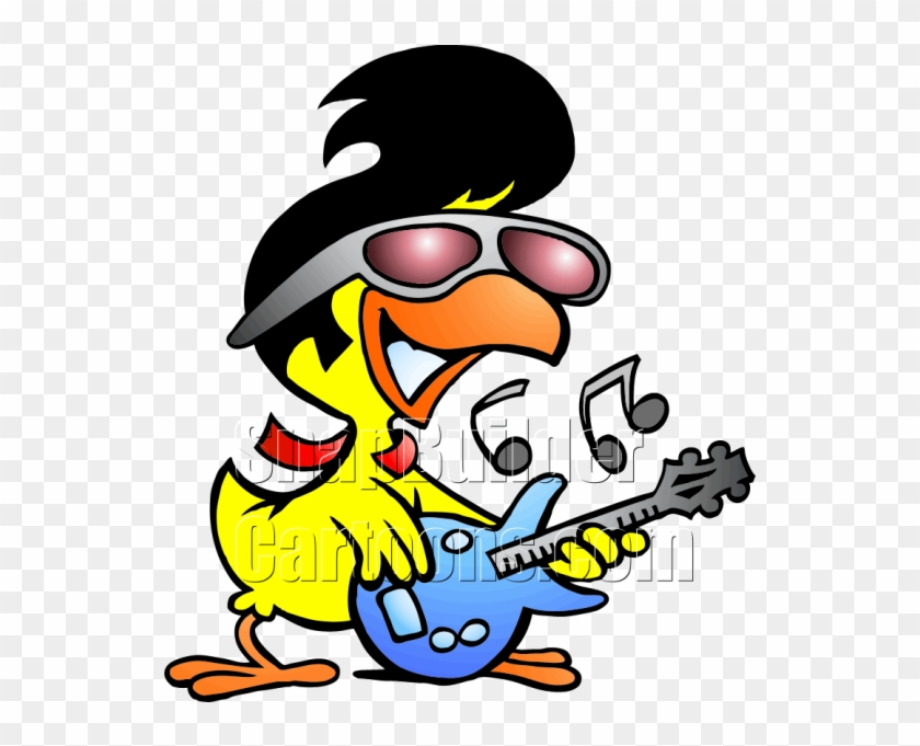 Chicken Playing Guitar #1260613