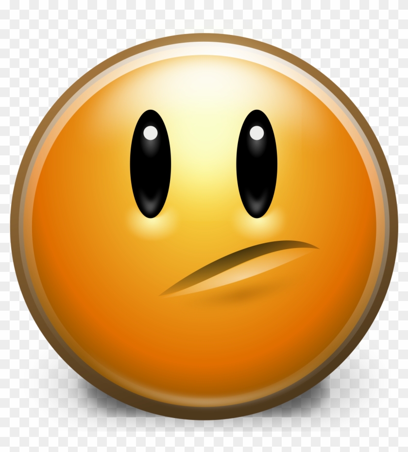 Mad Face Icon 14, Buy Clip Art - Embarrassed Emoticon #1260691