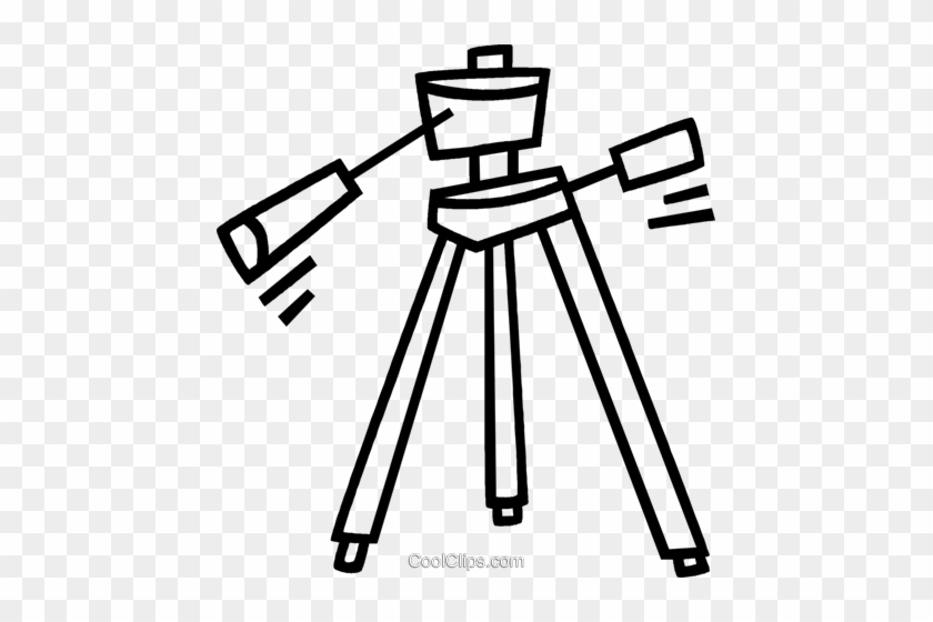 Camera Stand Royalty Free Vector Clip Art Illustration - Photography #1260738