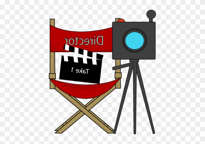 Clipart Of Movie, Director And Camera - Illustration #1260748