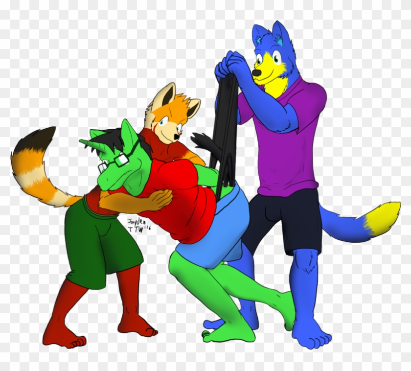 Torture From A Thunderwolf By Raycybertech - Cartoon #1260773