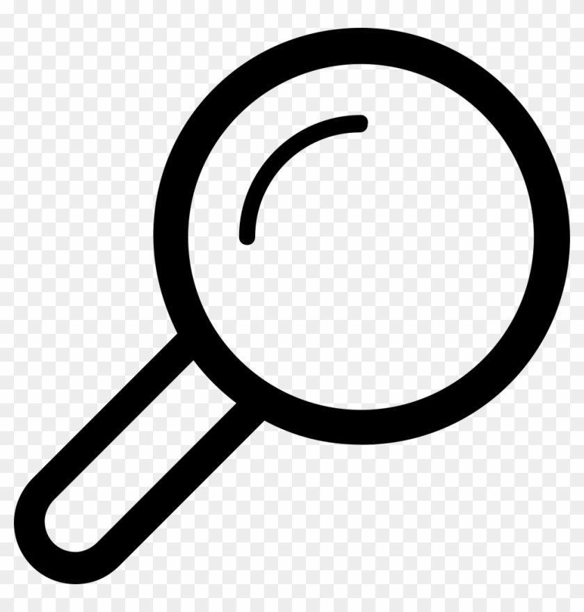 Magnifying Glass Comments - Magnifying Glass Icon Png #1261144