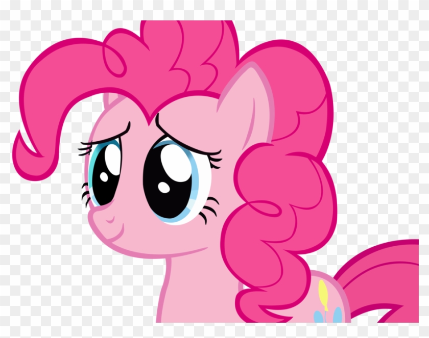 Pinkie Pie Sad Smile - Pinkie Pie Smile Vector #1261160