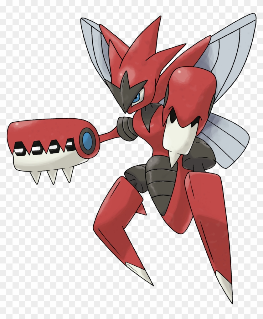 Pokemon Scizor Mega Evolution #1261299