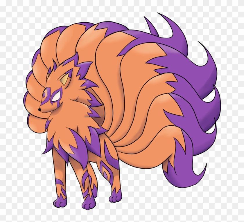 Ninetails Mega Evolution By Braivety - Illustration #1261312
