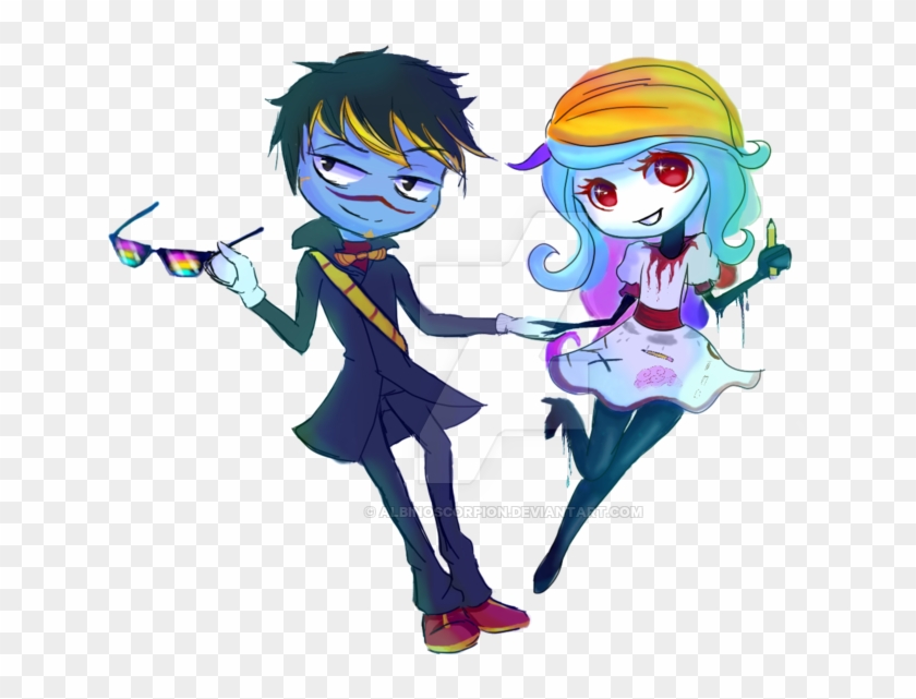 Sketchbook And Tony By Albinoscorpion - Cartoon #1261492