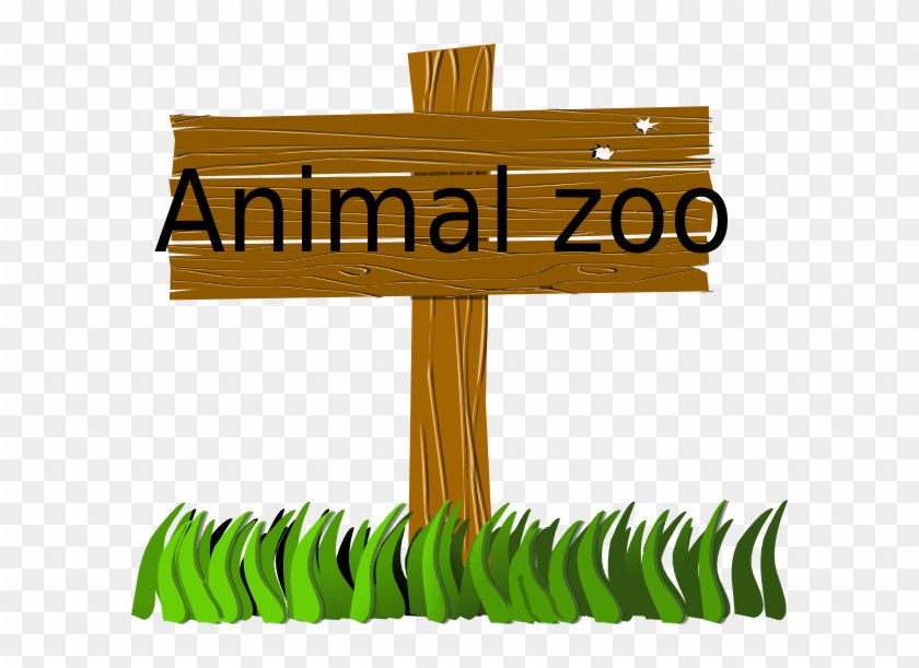 Sea Animals Clipart - Zoo Sign Clip Art #1261556