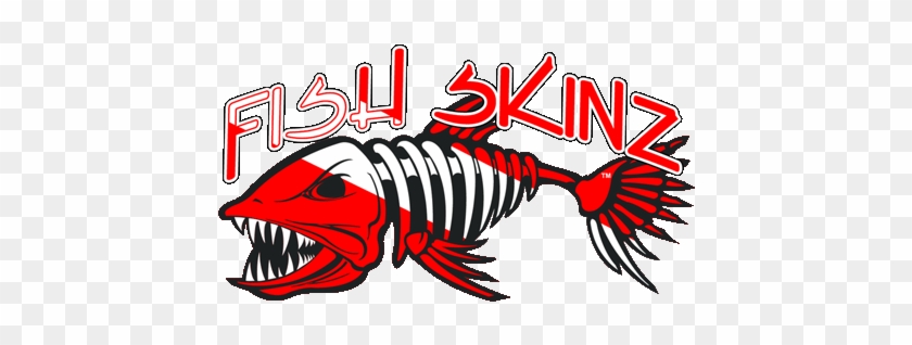 Fish Skinz Logo Decal - Clip Art #1261696