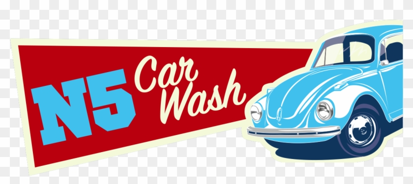 Logo Car Wash Hd Image - Antique Car #1261730