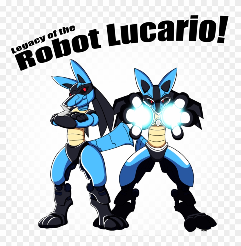 Robot Lucario By Sillyewe - Robot Lucario #1261878