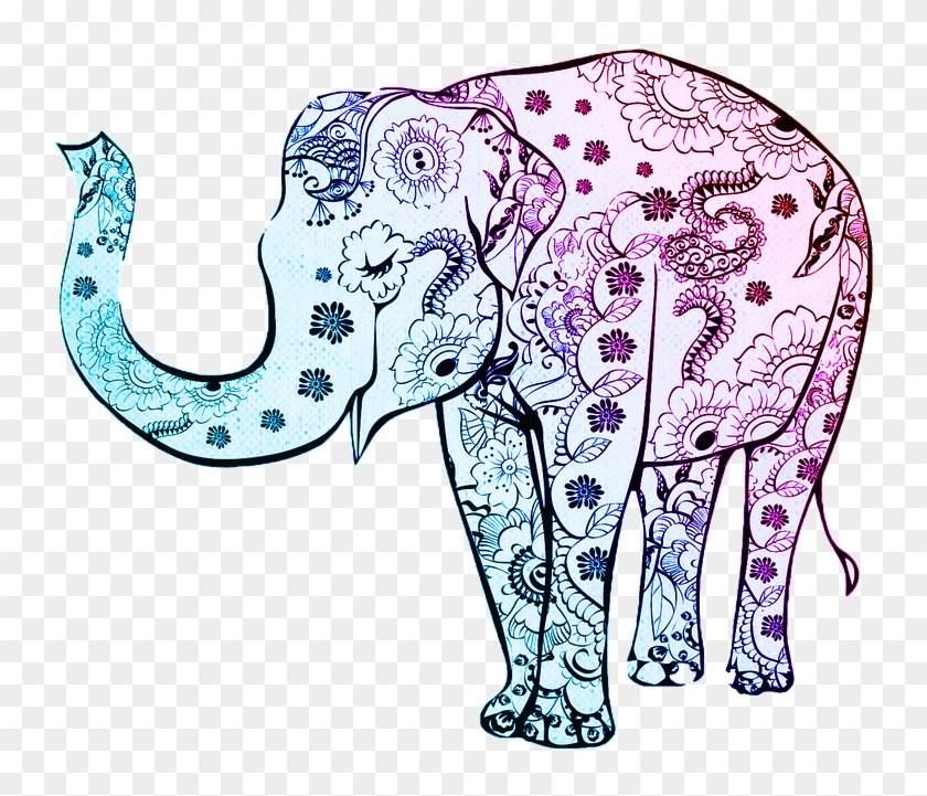 Cafepress Cool Colored Elephant Twin Duvet #1261909