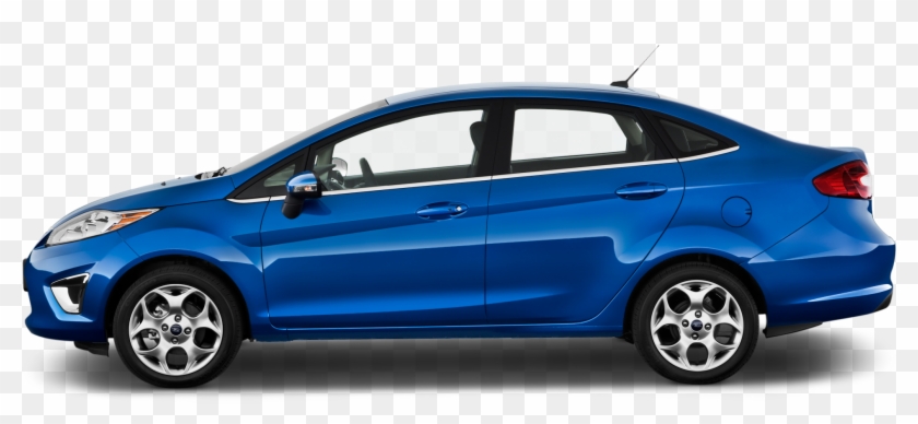Ford Fiesta Sedan Side View Png Clipart - Ford Car Side View #1261979