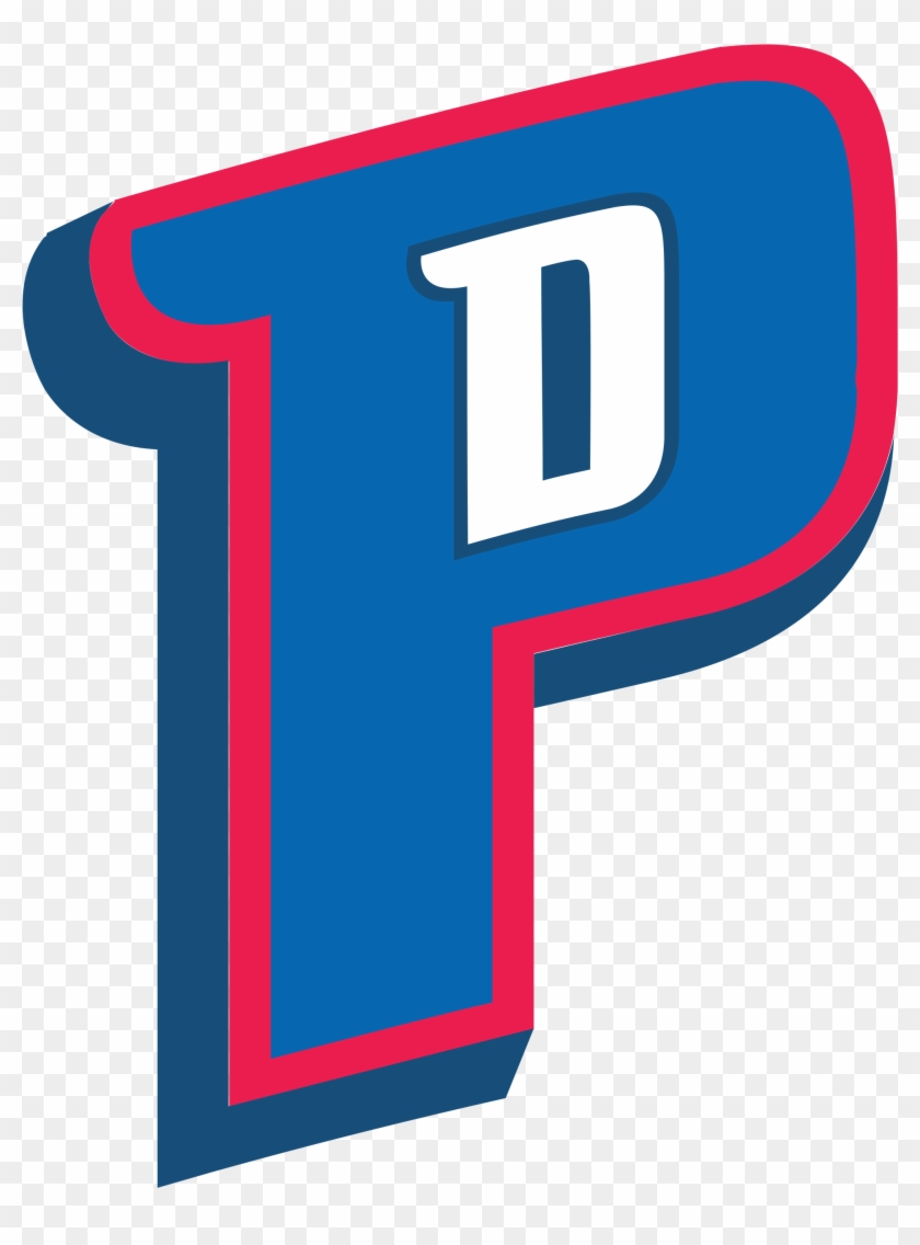 Open - Detroit Pistons P Logo #1262071