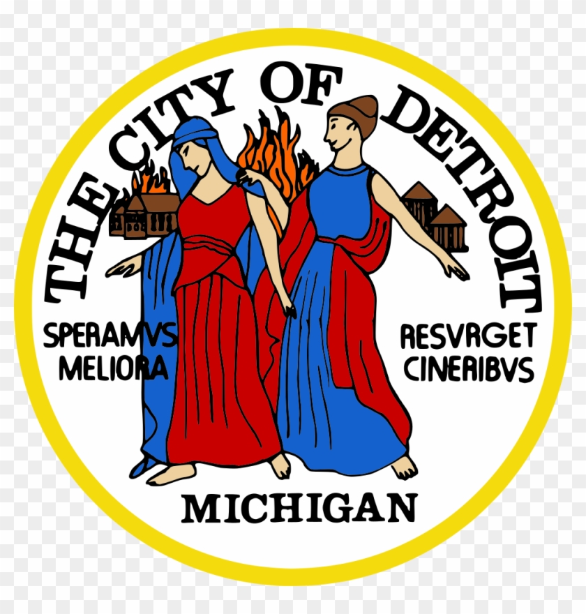 Open - City Of Detroit Seal #1262094