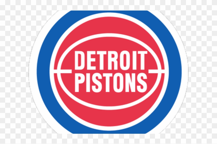 Detroit Pistons Clipart Transparent - Fathead Nba Wall Decal - Nba Team: Detroit Pistons #1262155
