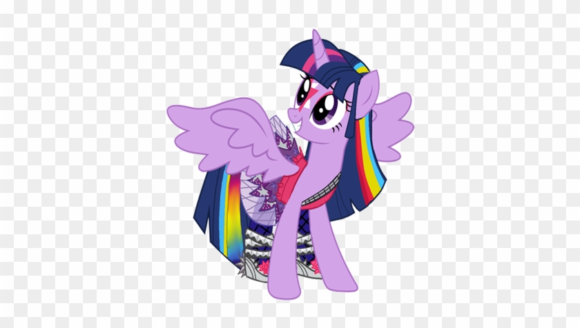 Twilight Sparkle Rainbow Rocks Pony - Mlp Rainbow Rocks Pony #1262235