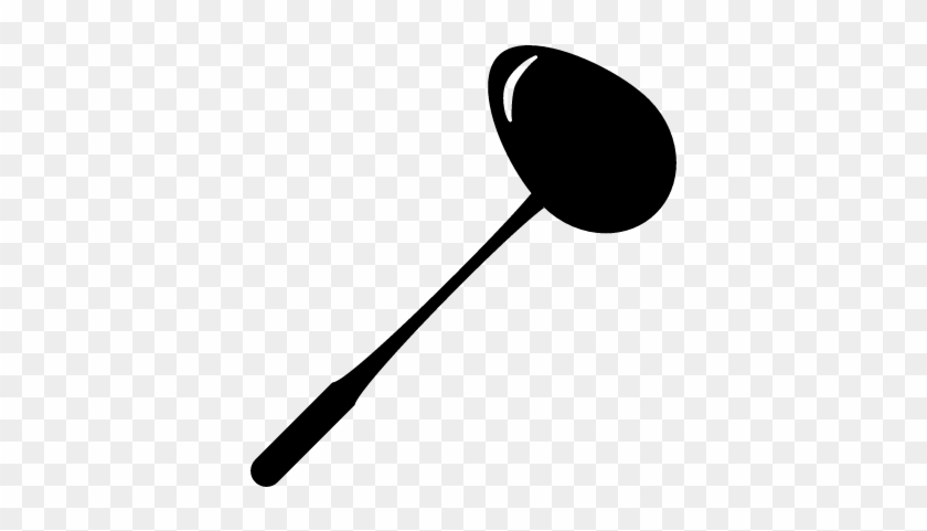 Scoop Of Egg Shape Vector - Spoon #1262285