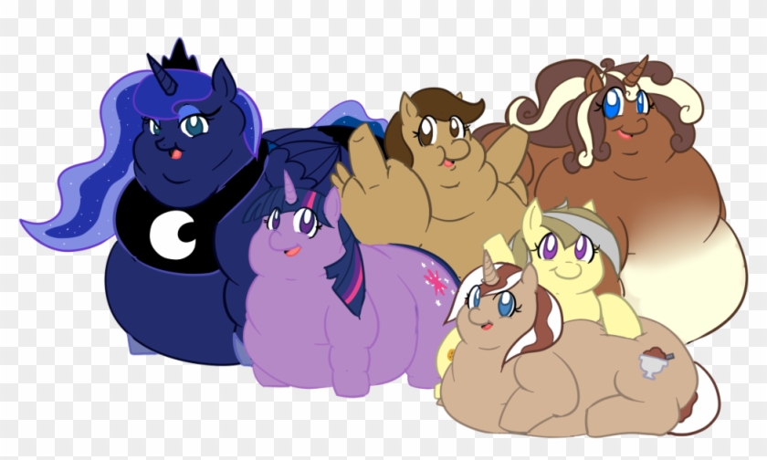 The Chubby Kingdom - Fat Mane 6 #1262352