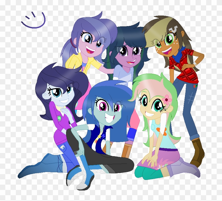 My Mane Six Ng Eqg By Catface20 - Cartoon #1262362