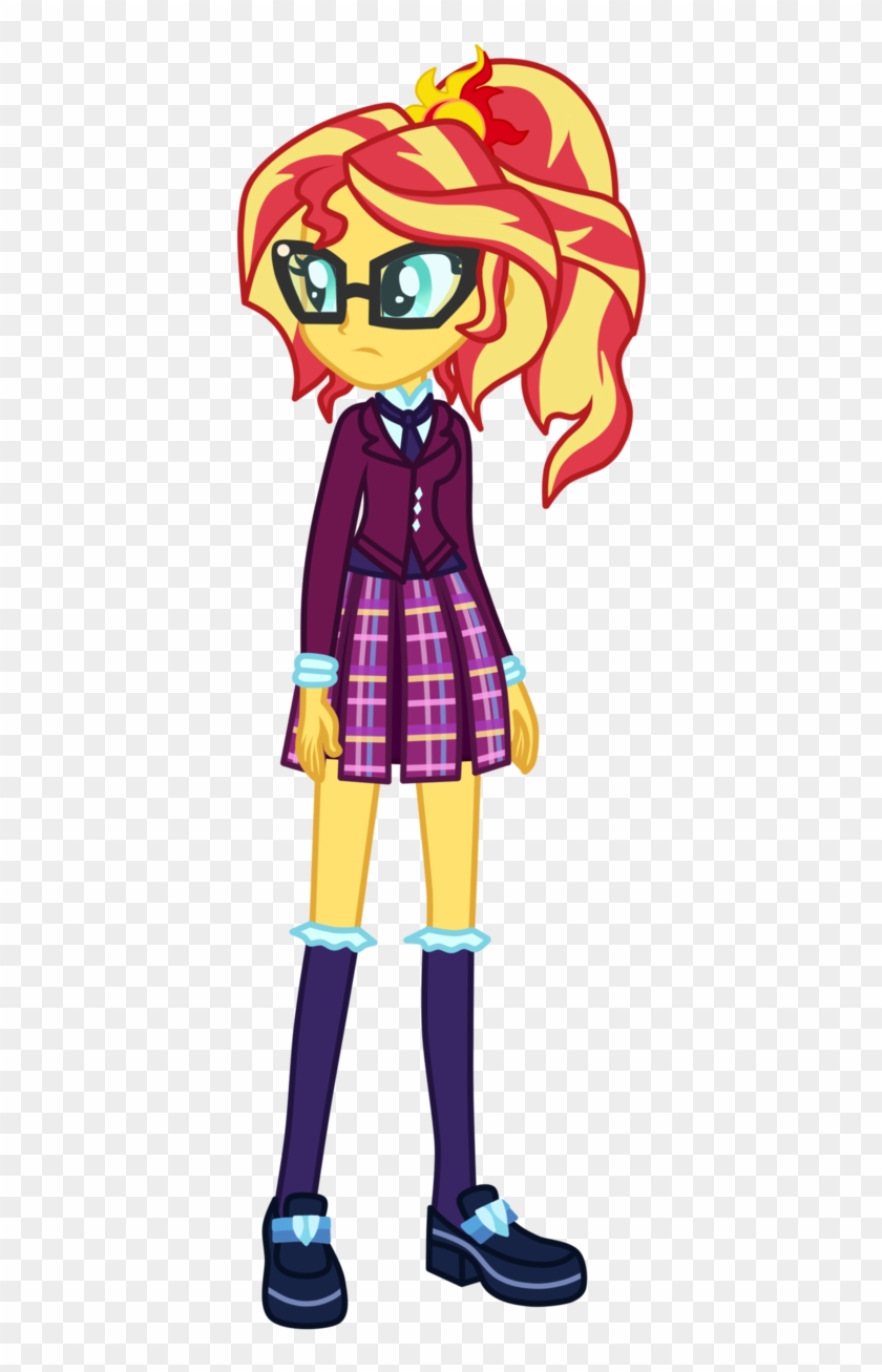 Sunset Shimmer By Mixiepie - Sunset Shimmer Crystal Prep #1262369