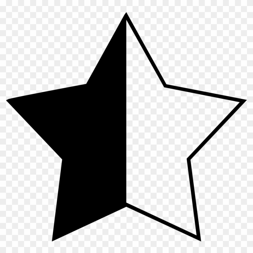 A Half Star Rating - Half Star #1262422