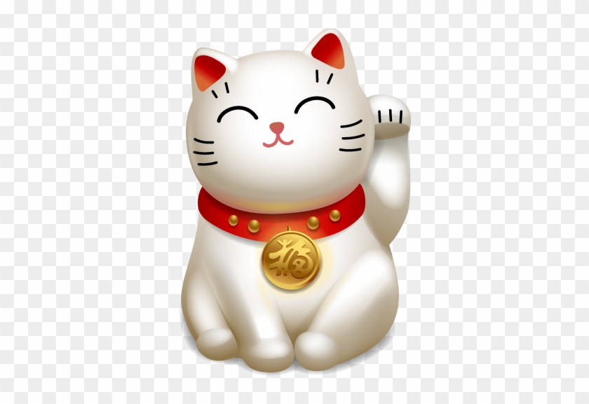 Teena Cat Chinese Good Luck Cat Free Transparent Png Clipart Images Download