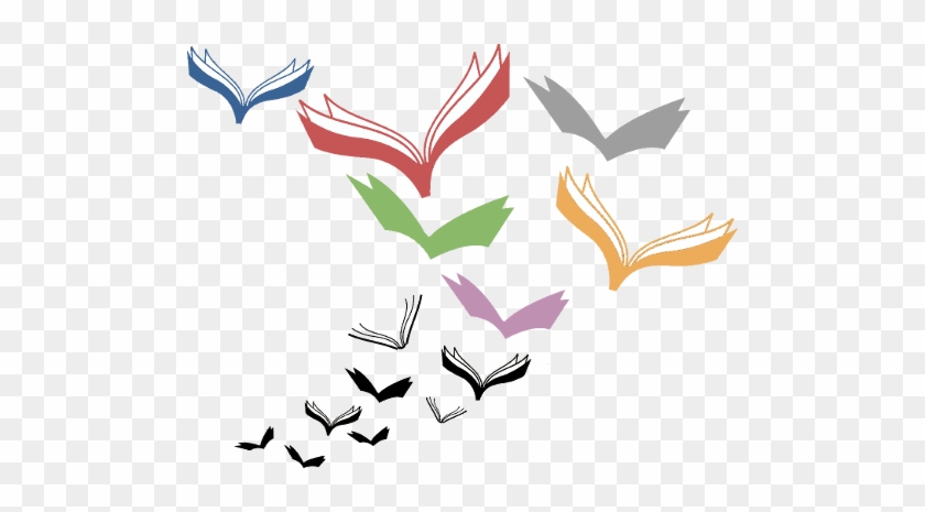 Shikomor - Flying Books Png #1262552