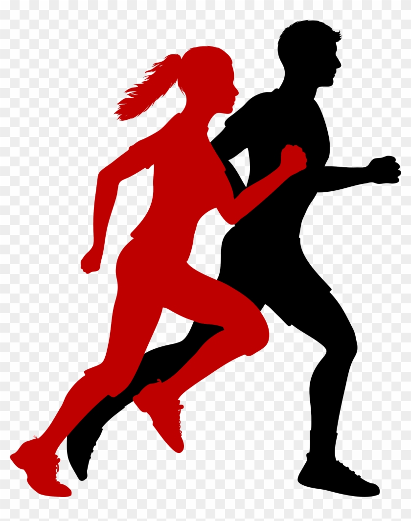 Running Silhouette Png #1262628