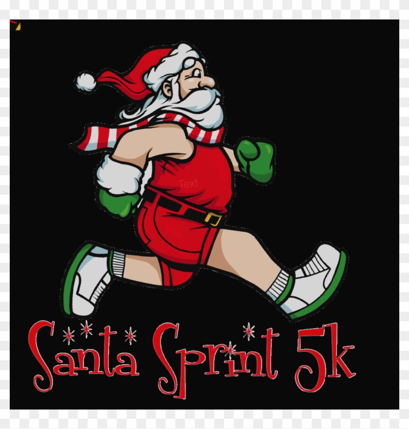 The Santa Sprint 2016 Christmas 5k Clipart - The Santa Sprint 2016 Christmas 5k Clipart #1262662