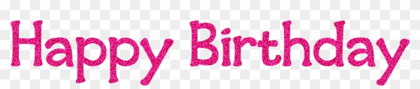 Happy Birthday Png - Happy Birthday Pink Png #1262703
