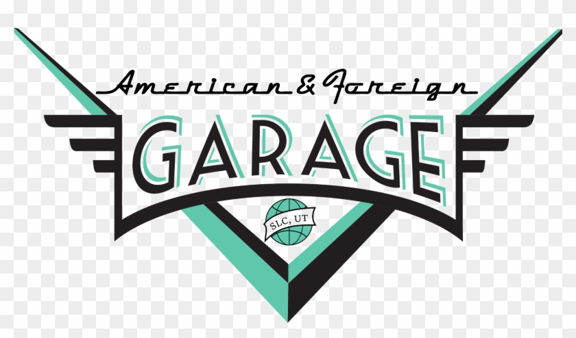 American And Foreign Garage Auto Mechanic Logo Clip American And