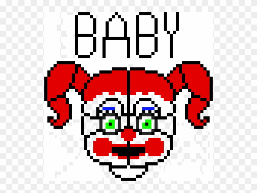 Baby From Fnaf Sister Location - Pixel Art Fnaf Sister Location #1262869