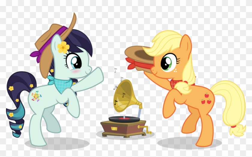 Mlp Vector -coloratura And Applejack - Little Pony Friendship Is Magic #1262872