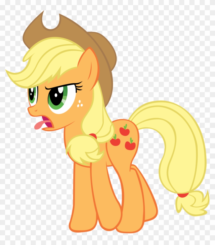 Applejack Is Disgust By Richhap Applejack Is Disgust - My Little Pony Character Png #1262905