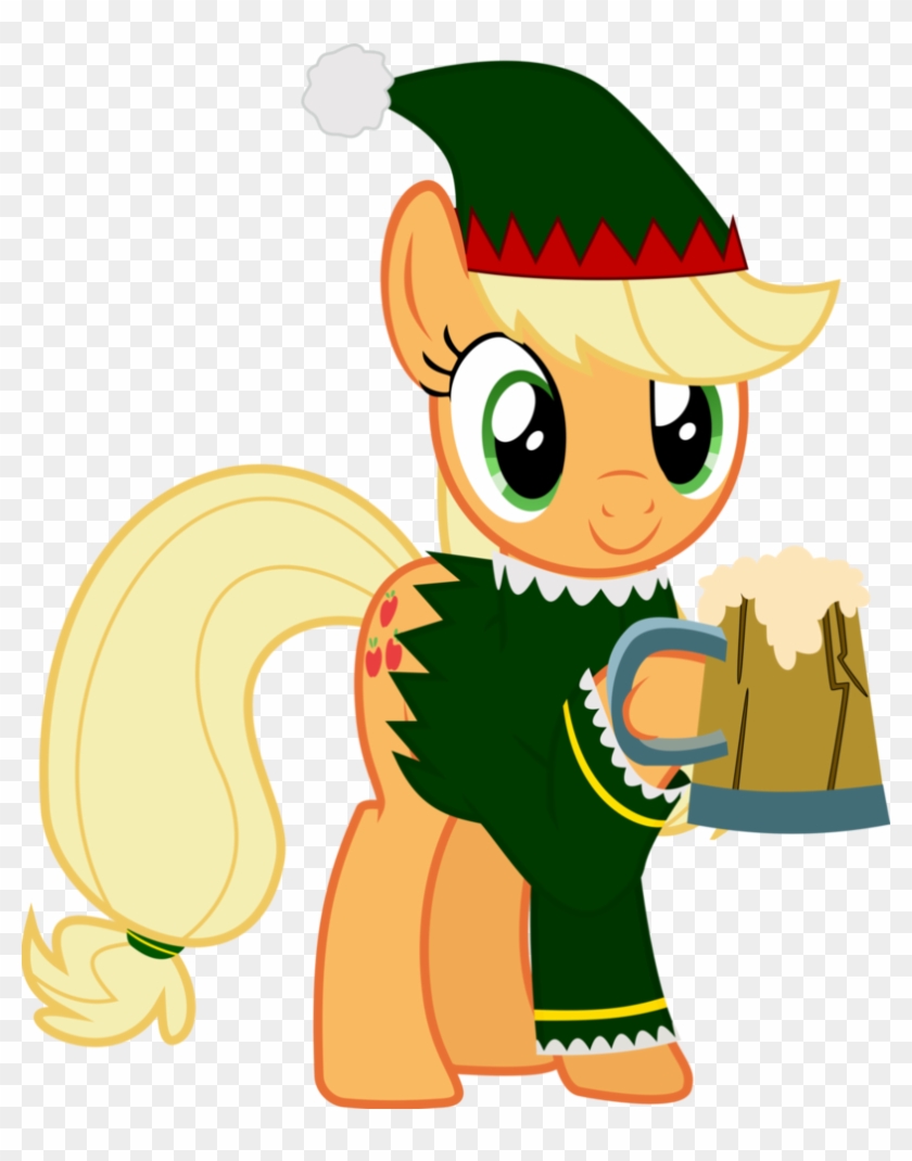 Applejack The Elf By Sakatagintoki117 - Mlp Base Elf #1262911