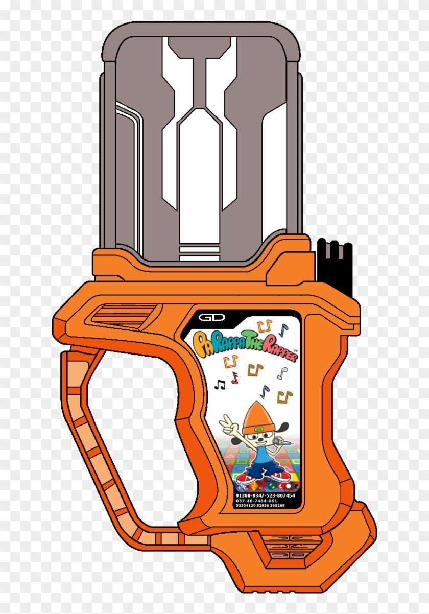 Parappa The Rapper Gashat By Wizofwonders - Doki Doki Literature Club Kamen Rider #1263027