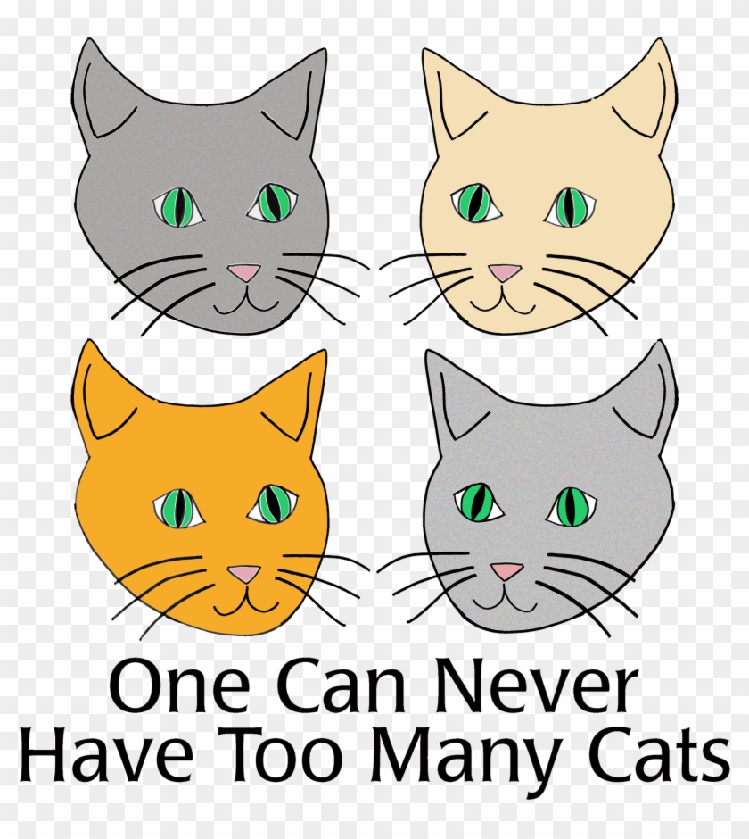 Whiskers Kitten Domestic Short-haired Cat Clip Art - Cartoon #1263060