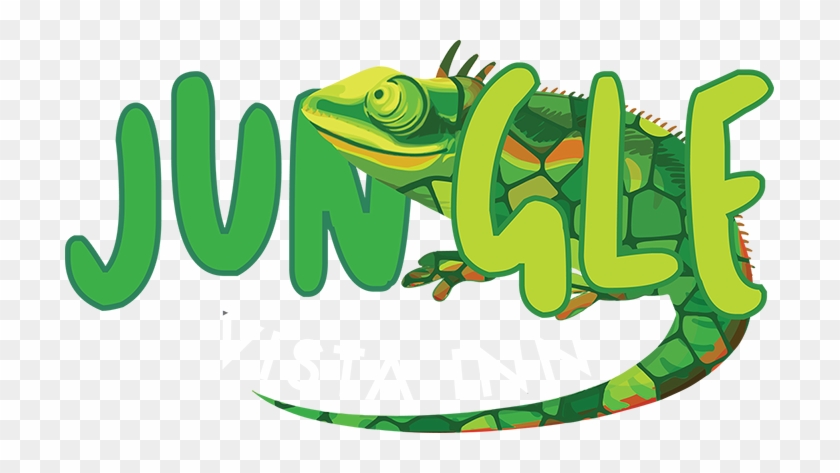 Iguana Clipart Jungle - Jungle Hotel Logo #1263072