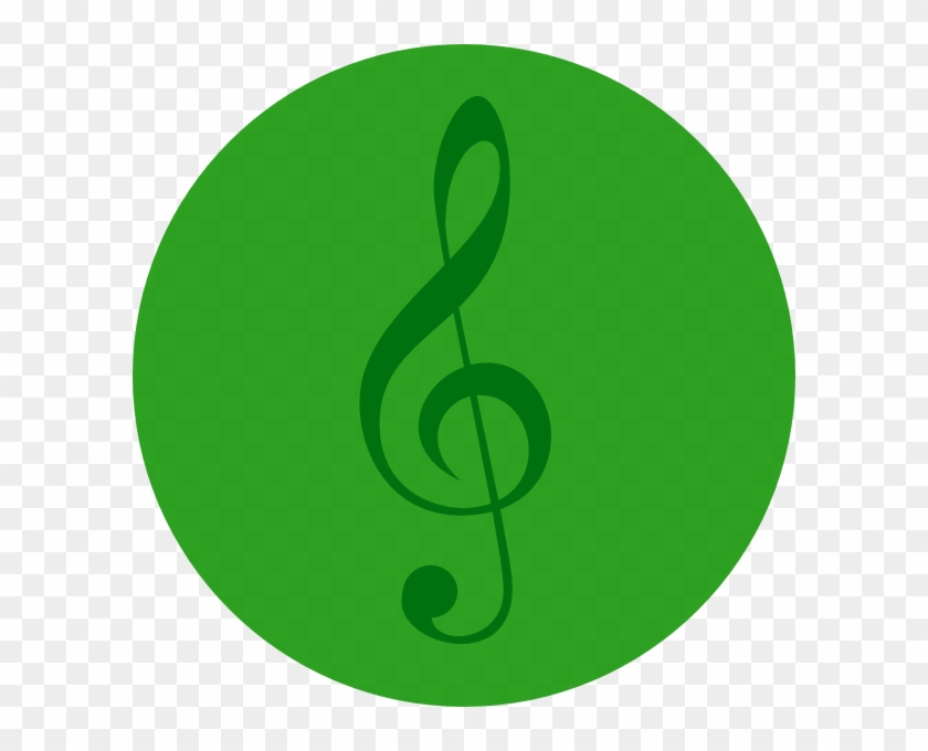 Green Music Pin Clip Art At Clkercom Vector Online - Aleph Null #1263099