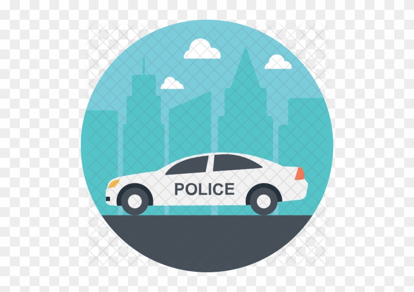Police Car Icon - Police #1263179