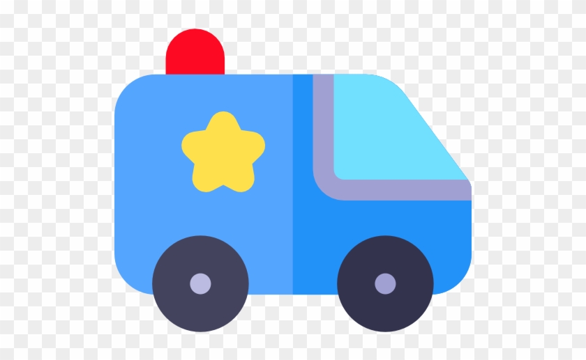 Police Car Free Icon - Ambulance Icon #1263185
