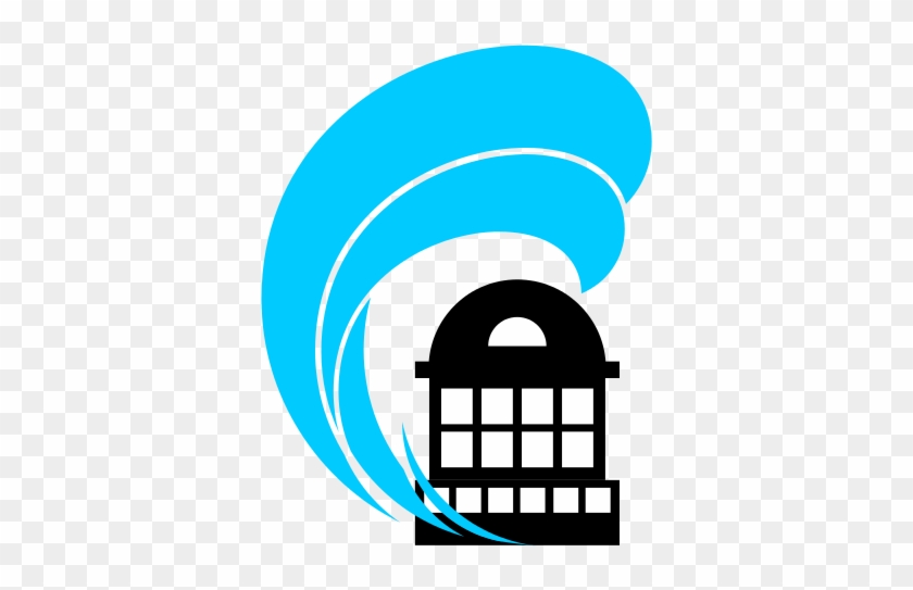 Flood Building Icon - Tsunami #1263207