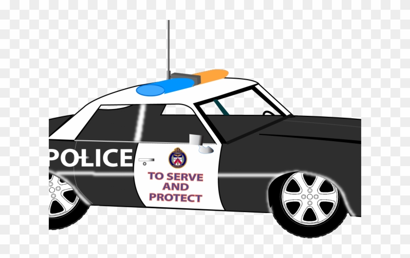 Police Cliparts Transparent - Police Car Clipart Png #1263320