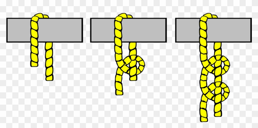 Two Half-hitches Knot - Two Half Hitch Knot #1263438