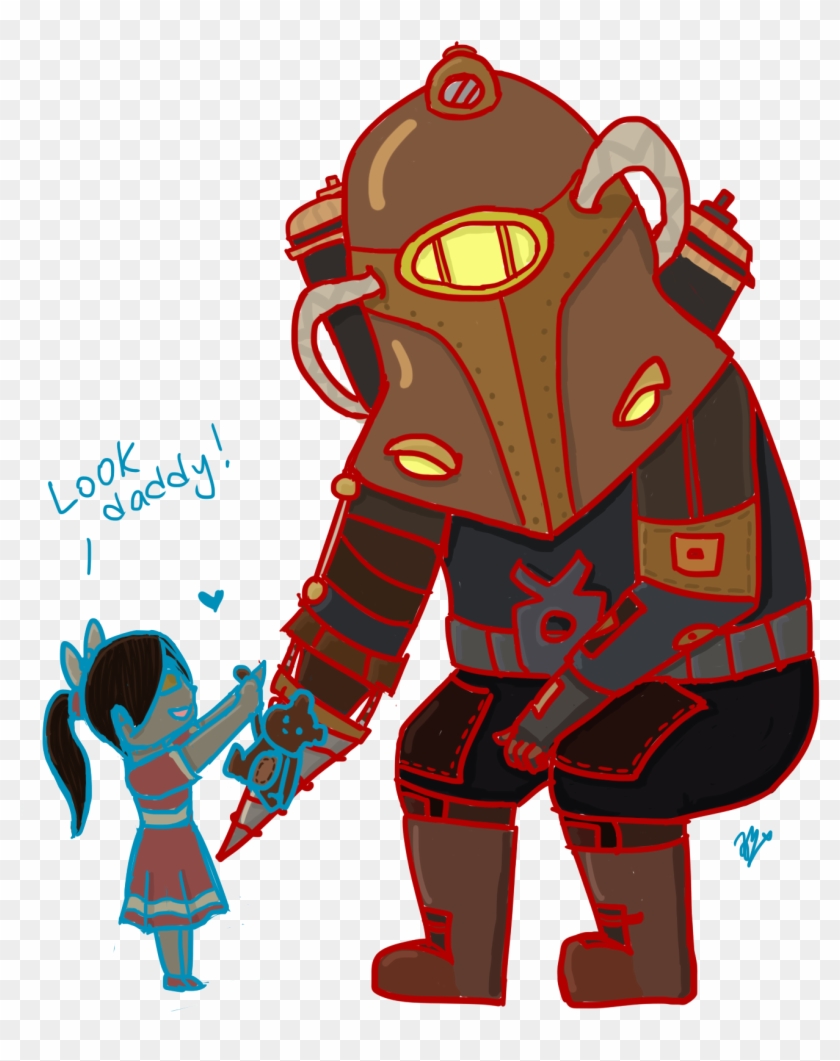 Bioshock 2 Big Daddy Fan Art - Bioshock 2 Big Daddy Armor #1263445