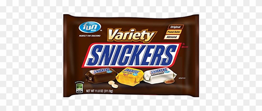 Snickers Variety Fun Size Candy Bars - Snickers Fun Size Candy Bars, Variety Mix - 11.0 Oz #1263467