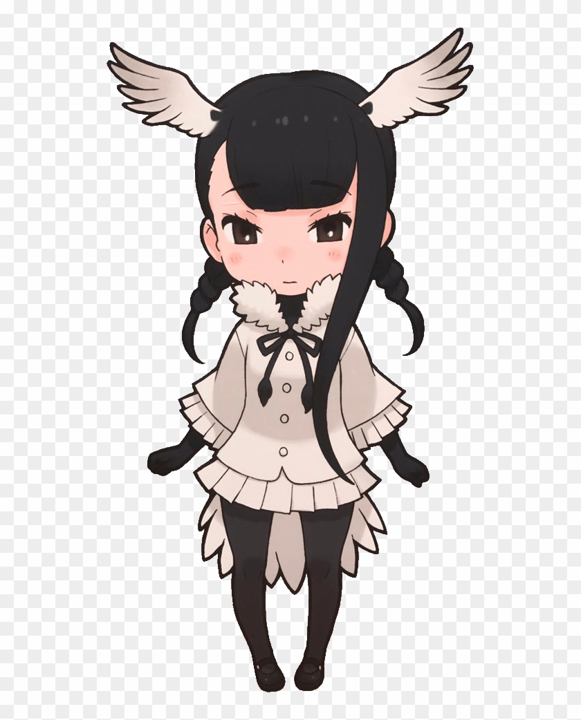 Image Chibi Kyou Shou Png Black Bird Wiki Fandom Powered - Australian White Ibis Kemono Friends #1263521